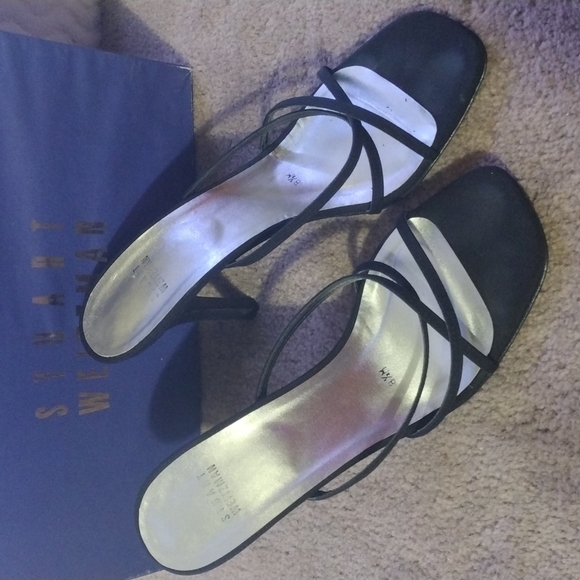 Stuart Weitzman heels black 8.5 - Picture 1 of 9